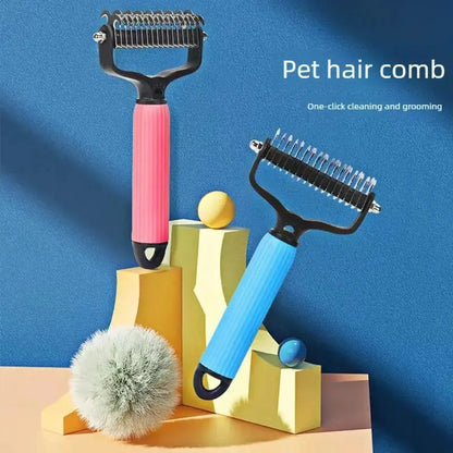 Pet Grooming Tool, Universal Detangling Comb for Dogs Cats