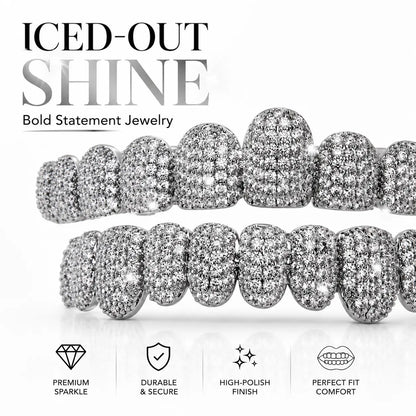 Gold Silver Plated Hip Hop Teeth Grillz