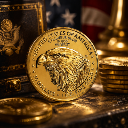 LIMITED EDITION🔥🔥🔥 2026 American 40th Anniversary Gold Eagle Coin