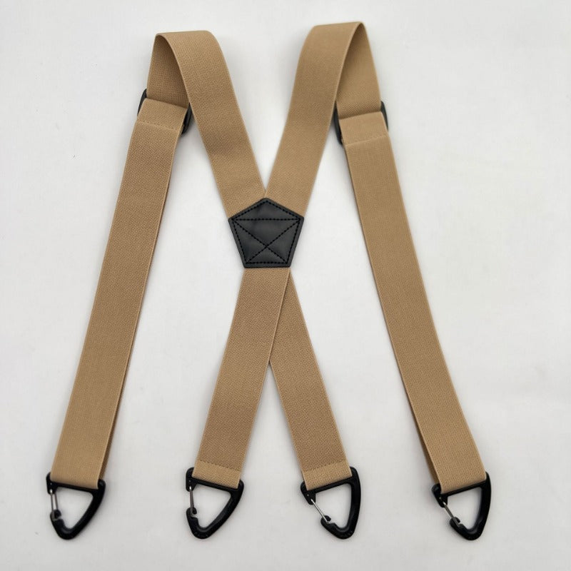 Secure Carabiner Hook Suspenders