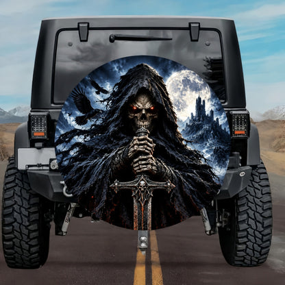 Gothic Fiery Ember Grim Reaper Sword - Jeep, Bronco, RV, Camper & More - image 2